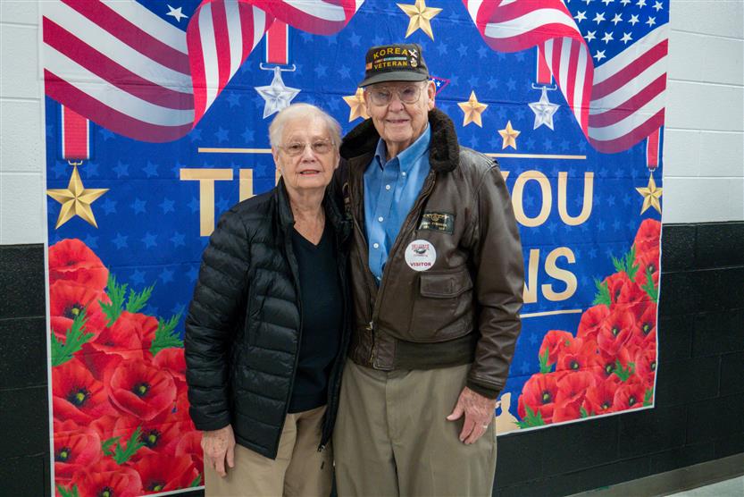 Students celebrate Veterans Day